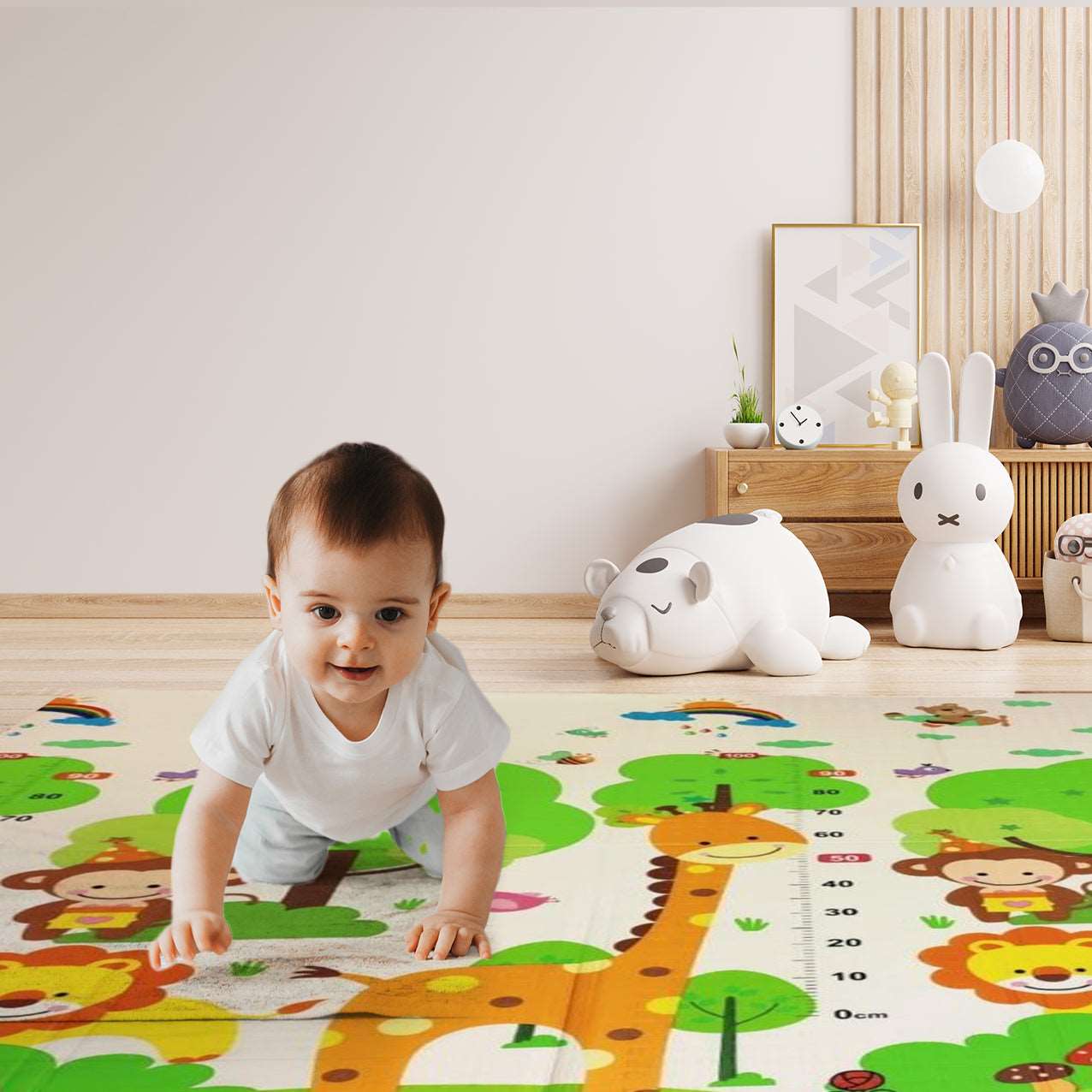 WESOUQ™ Children Play Mat Baby Crawling Mat Double-Sided Waterproof Extra Large Best For Baby