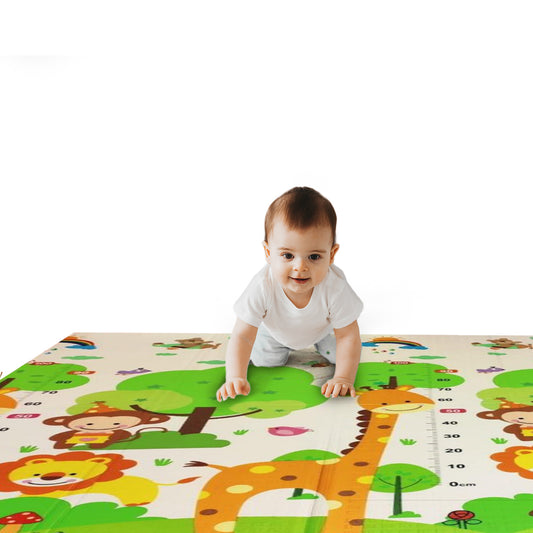 WESOUQ™ Children Play Mat Baby Crawling Mat Double-Sided Waterproof Extra Large Best For Baby