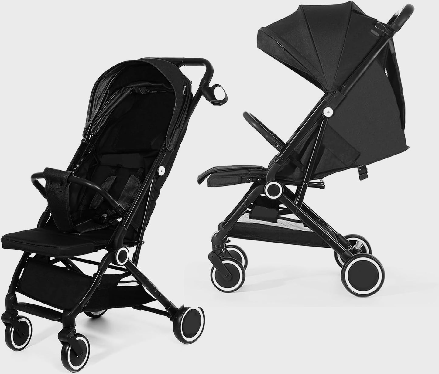 WESOUQ™ Baby Stroller Lightweight Cabin Pram and Infant Carrier Push Chair - FoldableAll