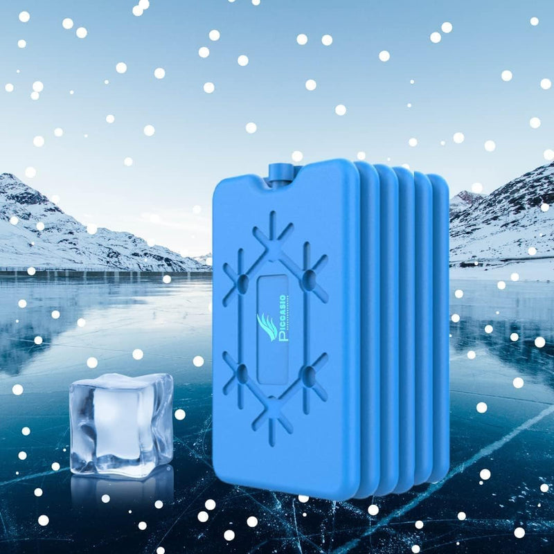 Ice Pack Reusable Thin Can Be Placed in Lunch Box Cooler Freezer