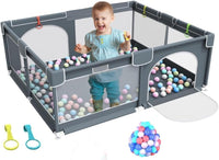Versatile Foldable Baby Play Mat - Waterproof, Easy-to-Clean Activity Playmat - Ideal for Infants and Toddlers - Indoor/Outdoor Use - 120x120x1cm" (playpen)