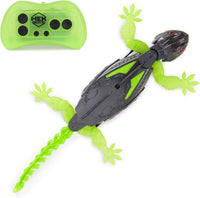 Wall Climbing Lizard Robot Toy with Remote Control, LED Eyes & USB Charging, RC Vertical Crawling Gecko Toy for Kids, Realistic Climbing Prank Toy for Boys & Girls Ages 6+