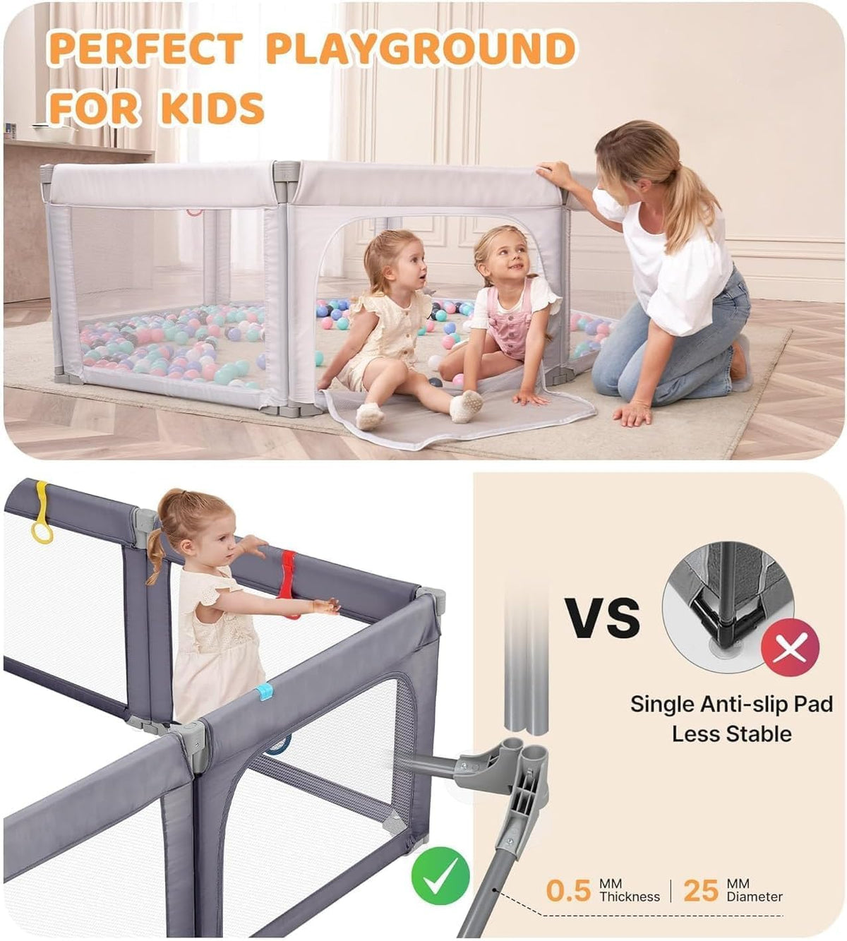 Extensively Useful Baby Playpen Versatile playpen for babies and toddlers