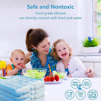Ice Packs – 2PCS Reusable Freezer Cooling Blocks for Lunch Box, Cooler, Picnic, Travel, Outdoor & Camping – Safe, Leakproof & Long-Lasting Cold