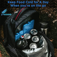 Ice Pack Reusable Thin Can Be Placed in Lunch Box Cooler Freezer to Keep Cold Suitable For Cooler Bag For Work & School 6 PCS