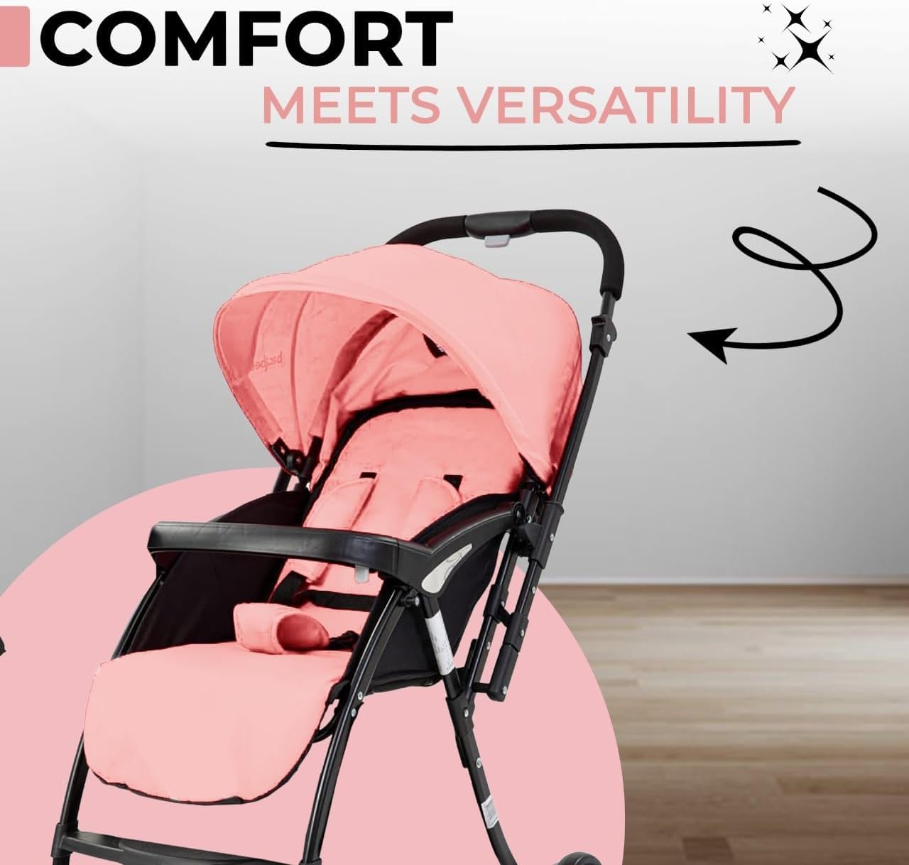 WESOUQ™ Ultra-Light Cabin Stroller - Compact Travel Gear for Babies