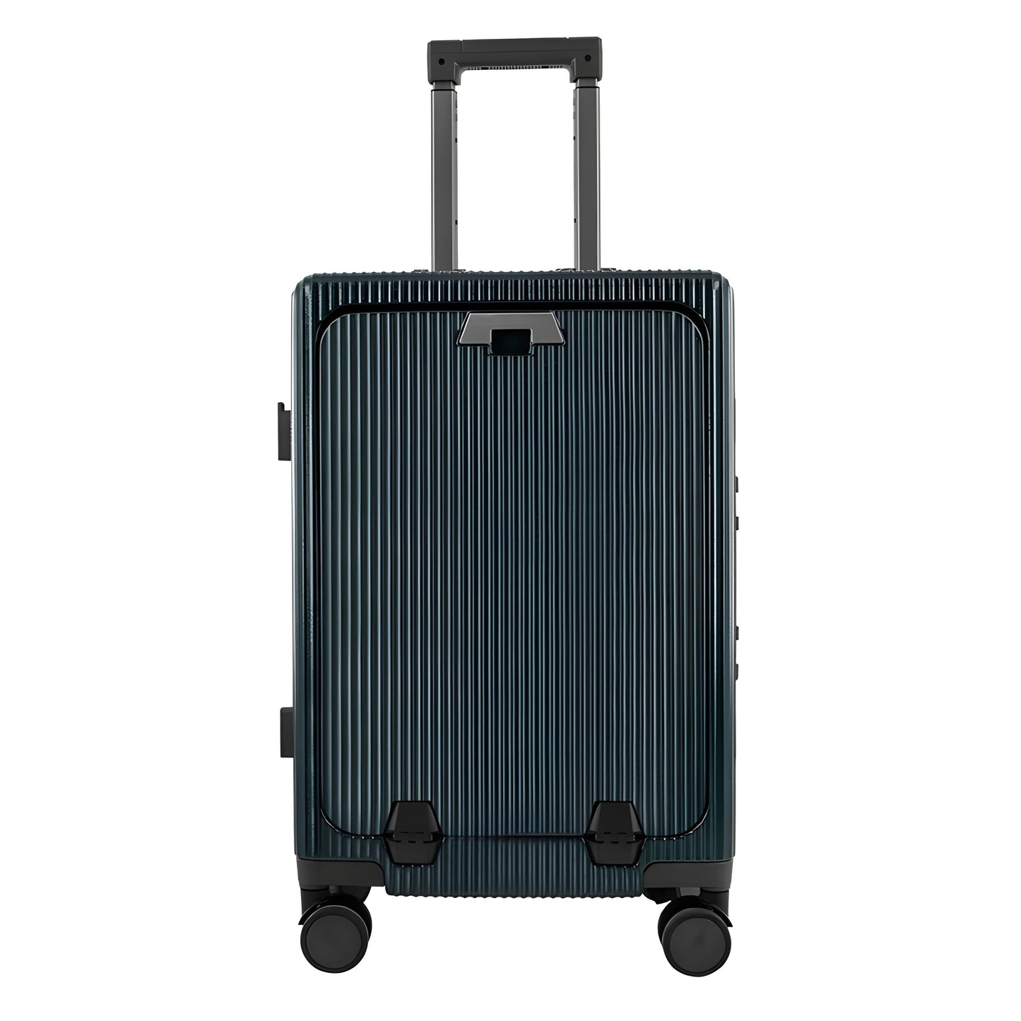 WESOUQ™ Travel Luggage with Spinner Wheels, Aluminum-framed suitcase, Laptop pocket