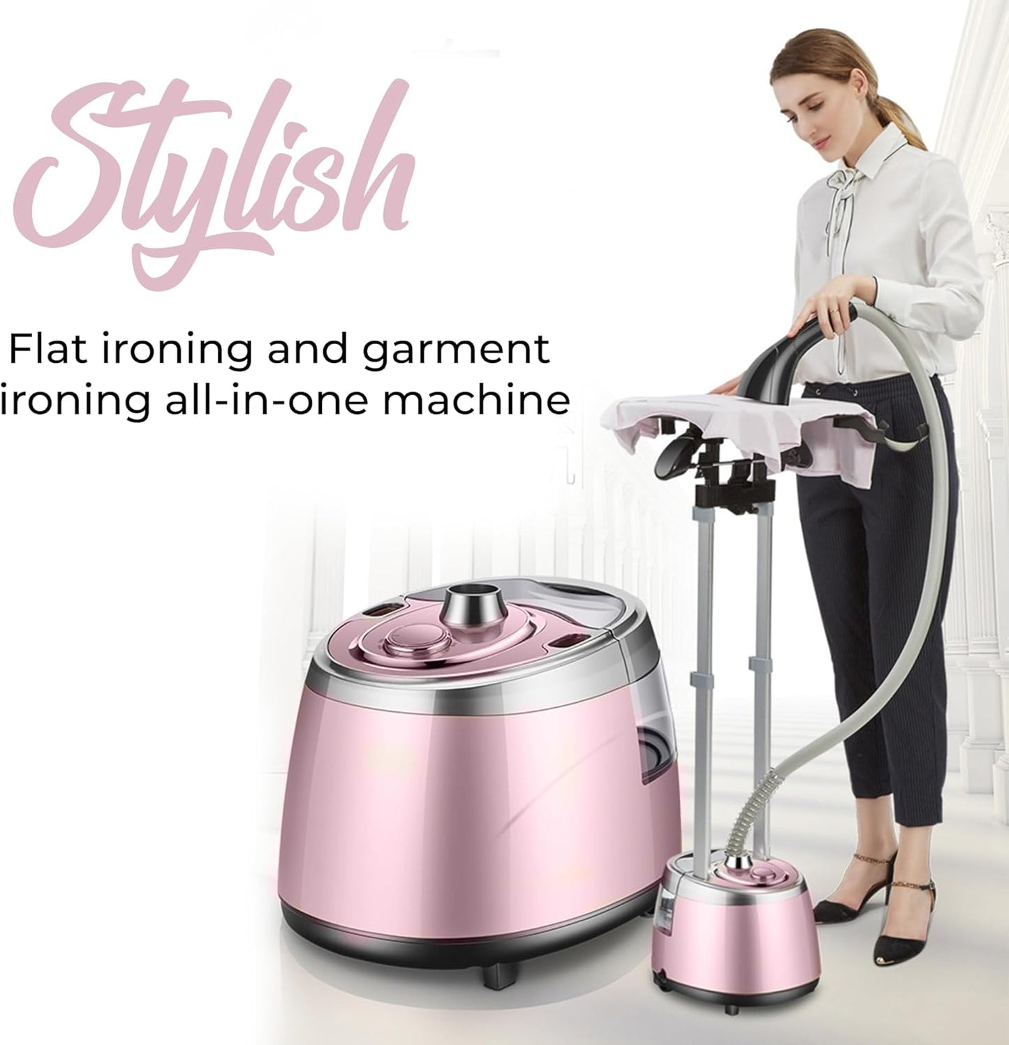 WESOUQ™ High-Efficiency Garment Steamer, 40-Second Heat-Up